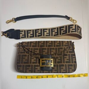 Brown and Black Women's Bag, No Brand